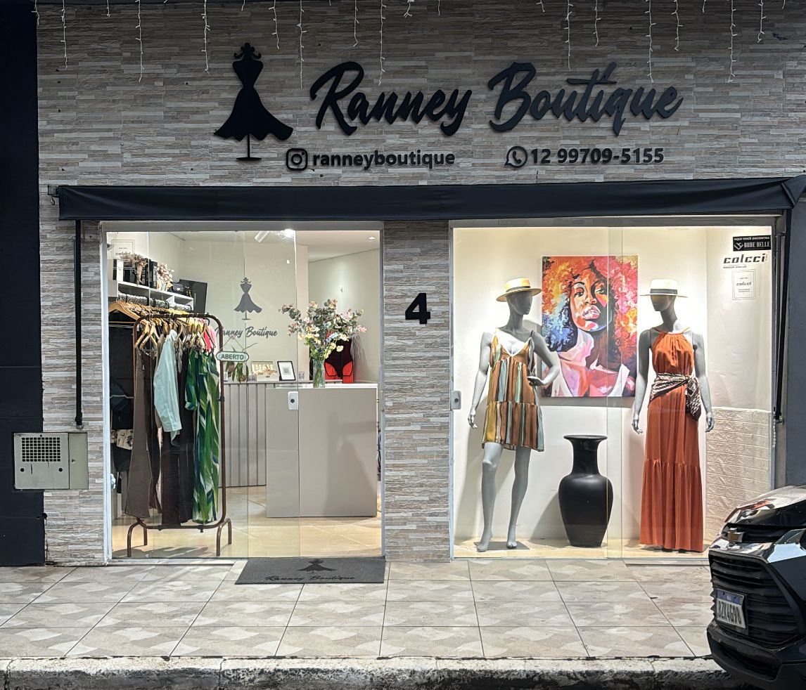 Fachada da Ranney Boutique em Boiçucanga